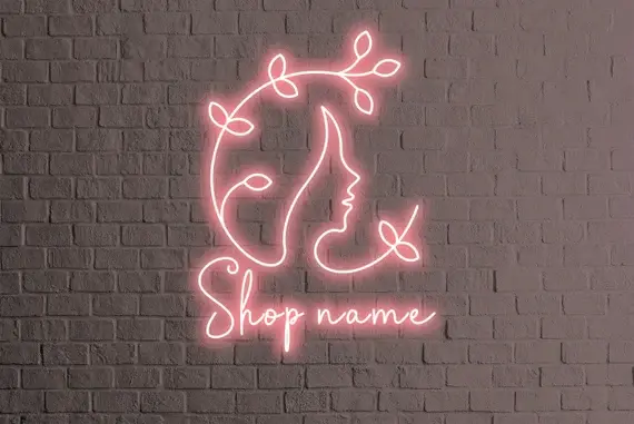 Best neon sign ideas for beauty salons and studios in the UK